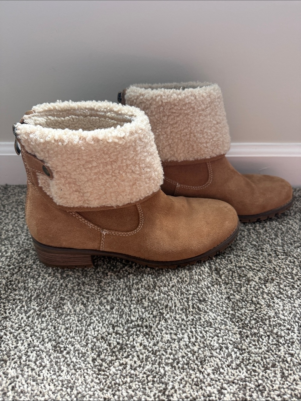 Bjorndal Linda Fold-Over Ankle Boots | W 9.5